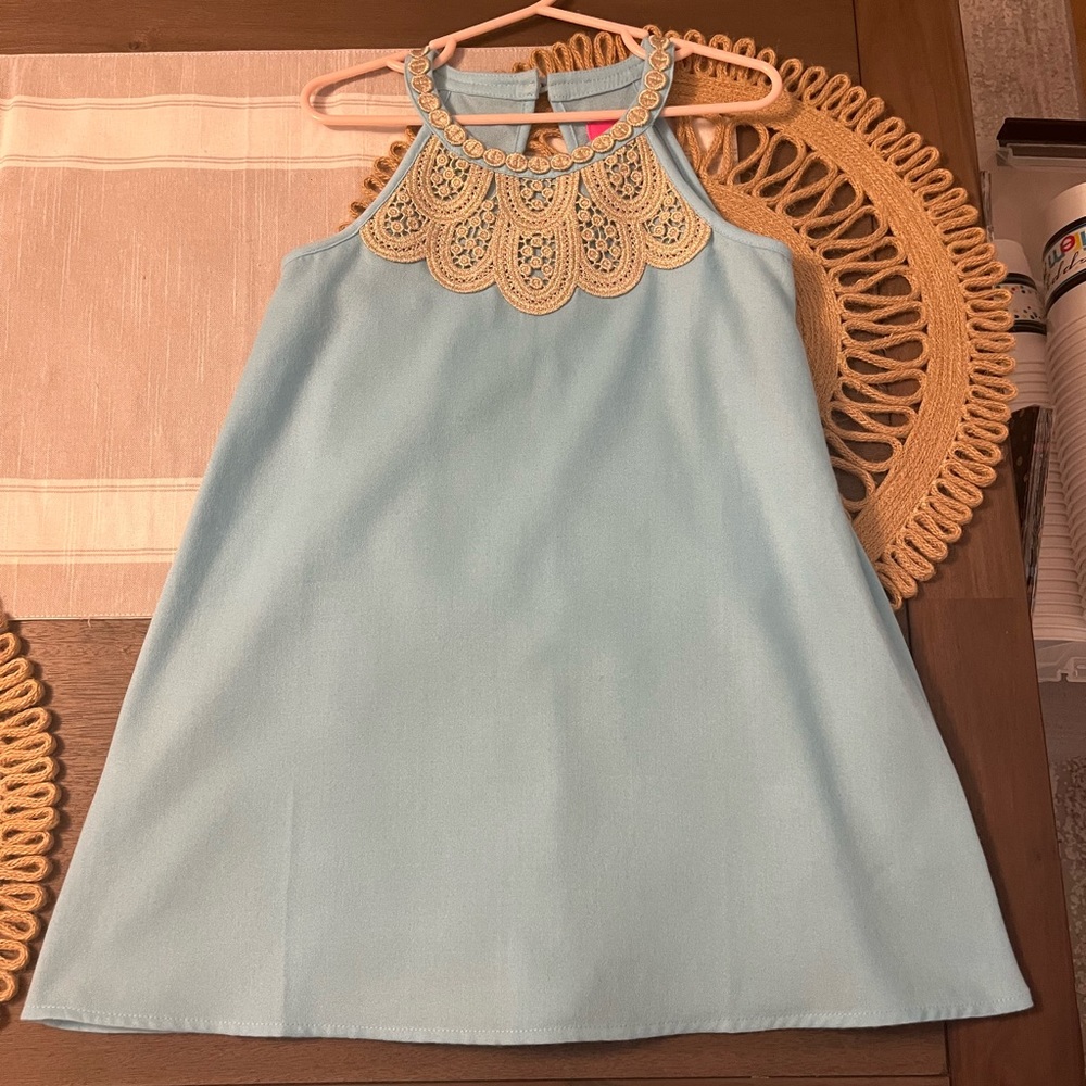 Lilly Pulitzer Kids Mini Pearl Shift Dress Size 5